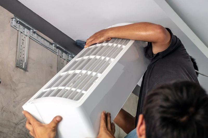 How does ductless air conditioning work Chill Squad